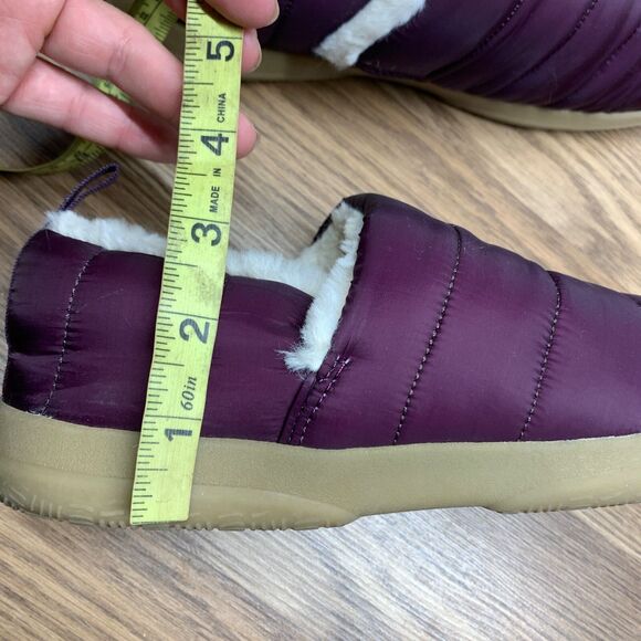 Vionic Tranquil Cozy Lined Supportive Slipper Purple Plum Walking Sole Size 9 - Picture 9 of 9